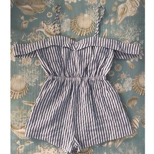 LF Striped Romper